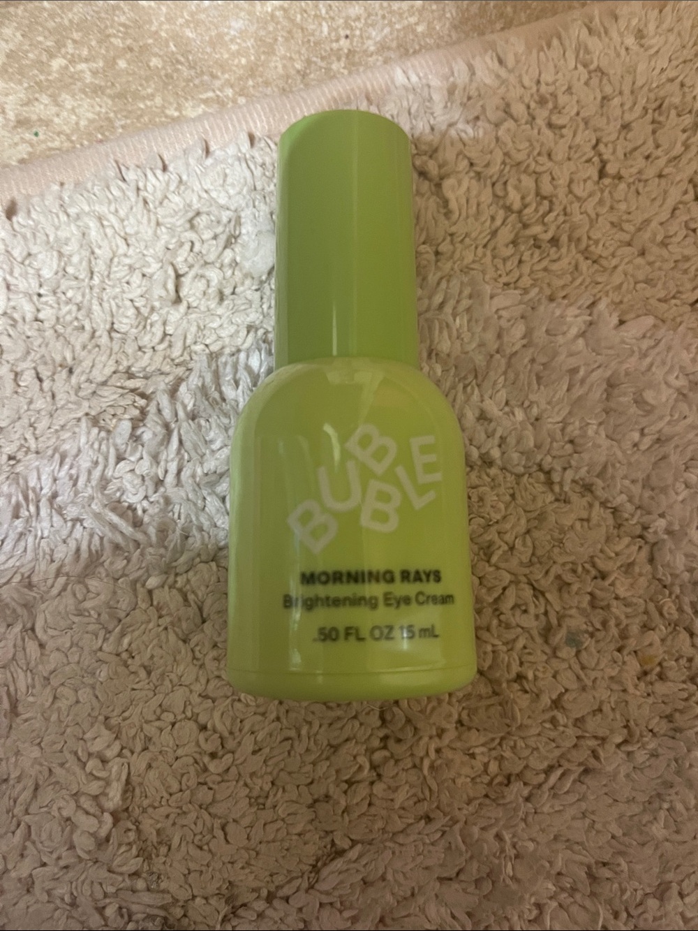 Bubble Morning Rays Brightening Eye Cream - Green